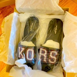Michael kors women slide sandals size 38.1/2 (8)